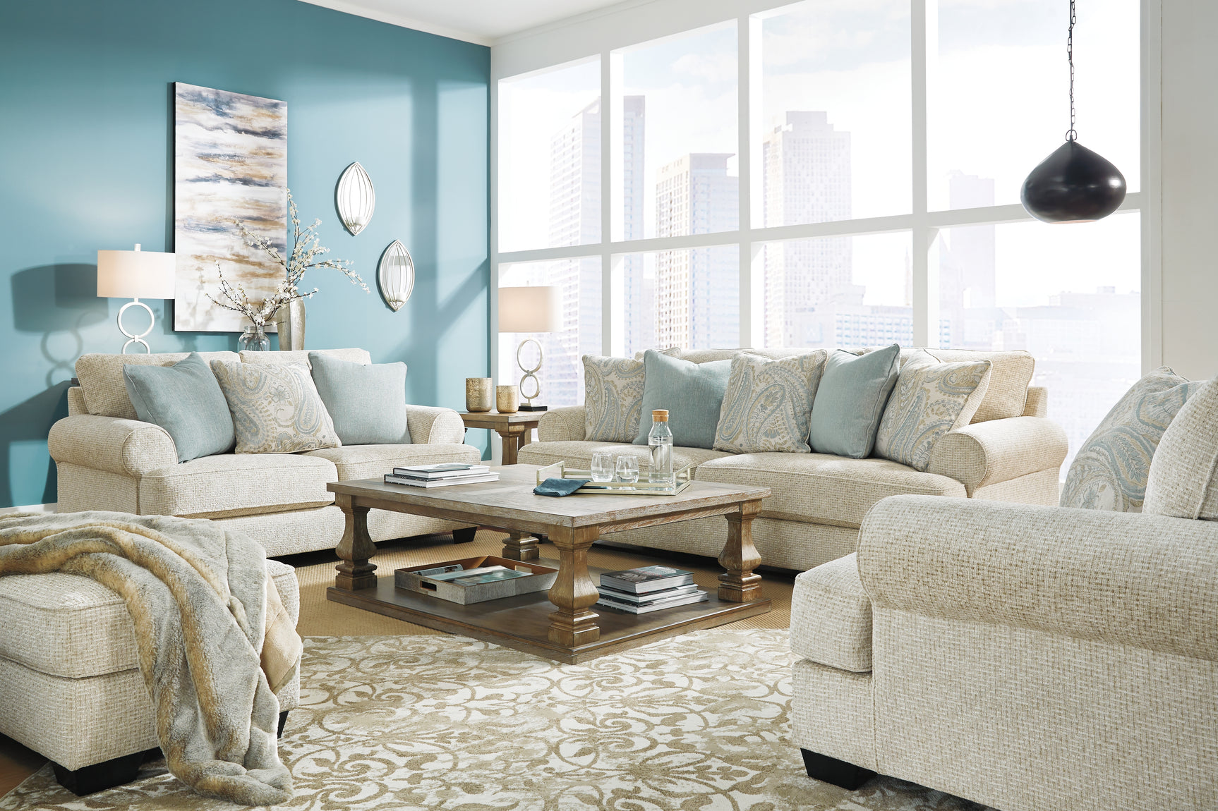 Monaghan Living Room - Tampa Furniture Outlet