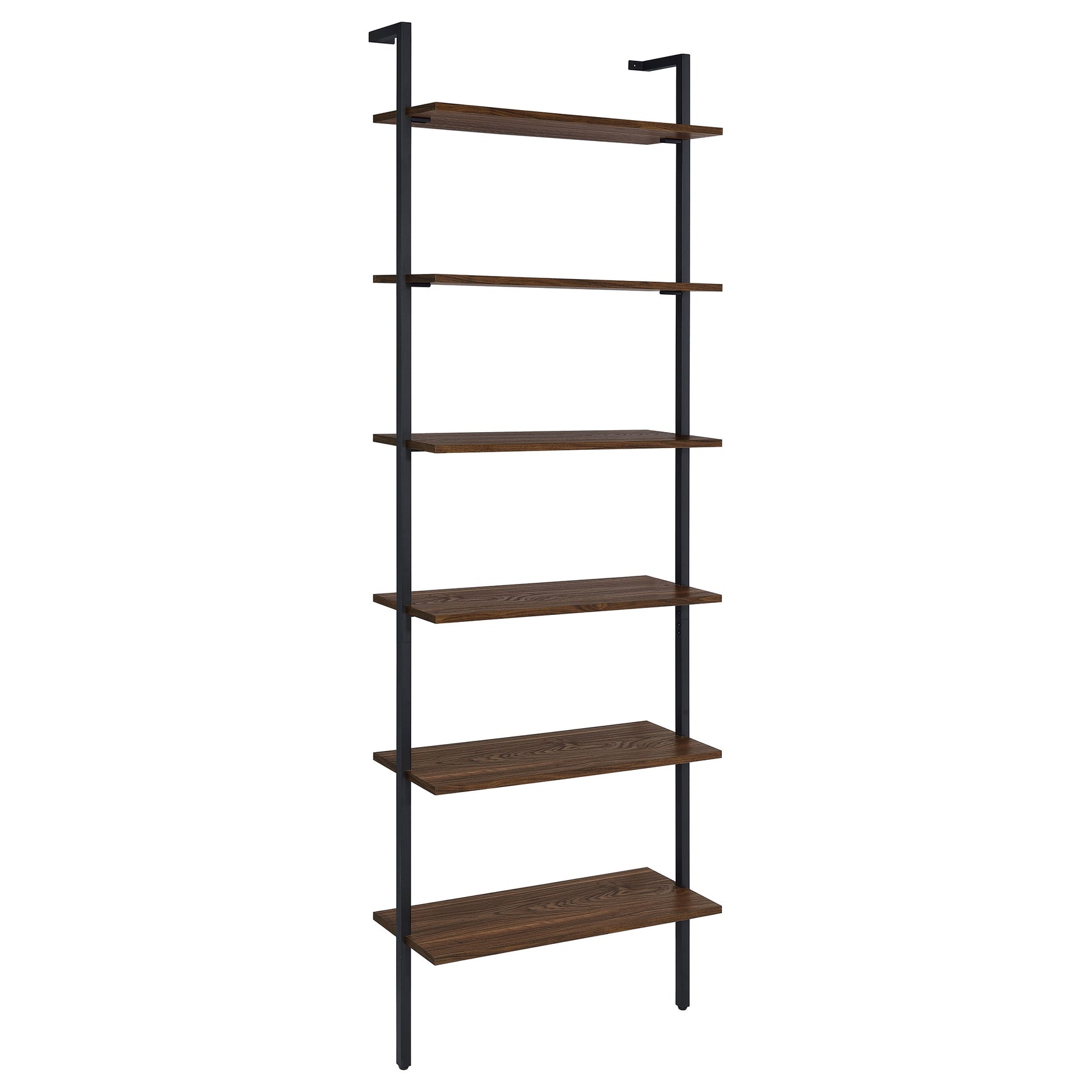 Owens 3-piece 96-inch Wall Mounted Bookshelf Set Walnut - Tampa Furniture Outlet