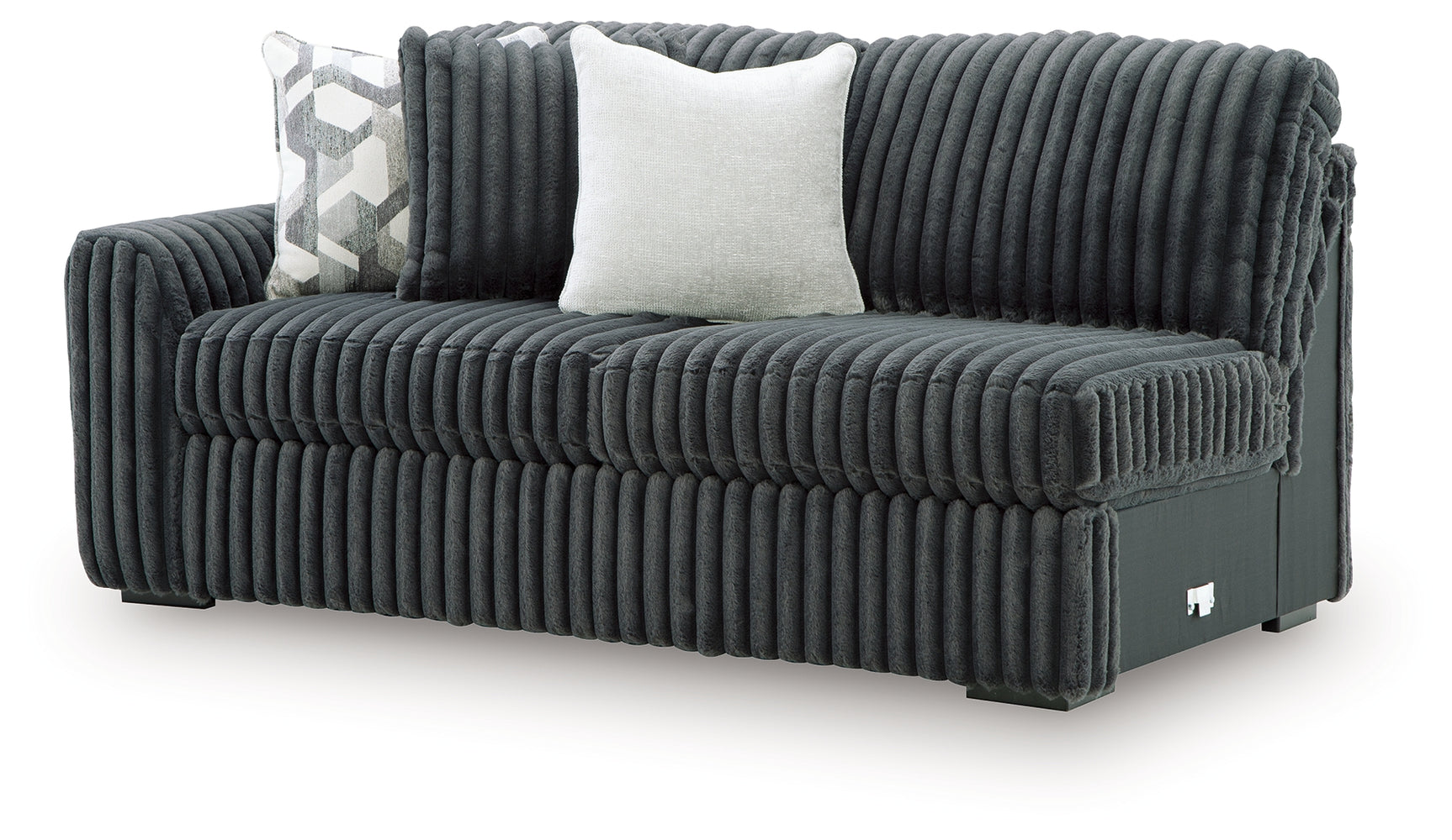 Midnight-Madness 3-Piece Sectional with Chaise - Tampa Furniture Outlet