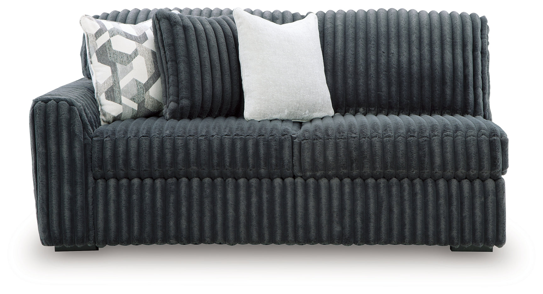 Midnight-Madness 3-Piece Sectional with Chaise - Tampa Furniture Outlet