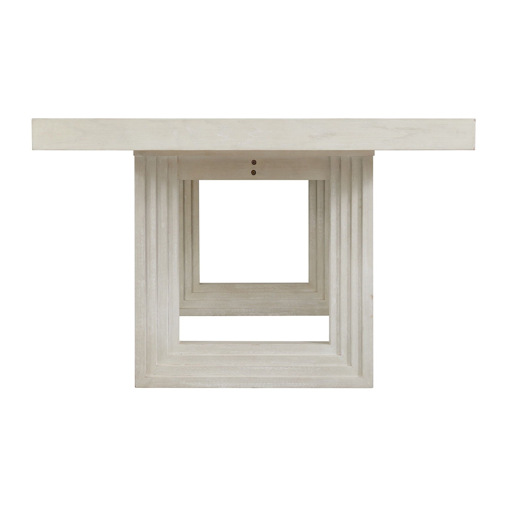 Avalanche - Rectangular Dining Table With 18" Leaf - Antique White - Tampa Furniture Outlet