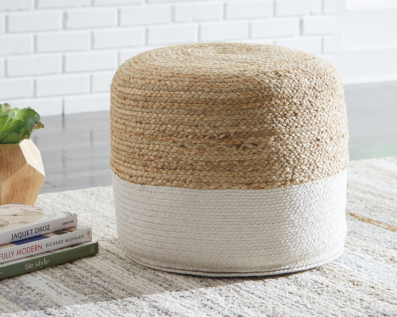 Sweed Valley Pouf - Tampa Furniture Outlet
