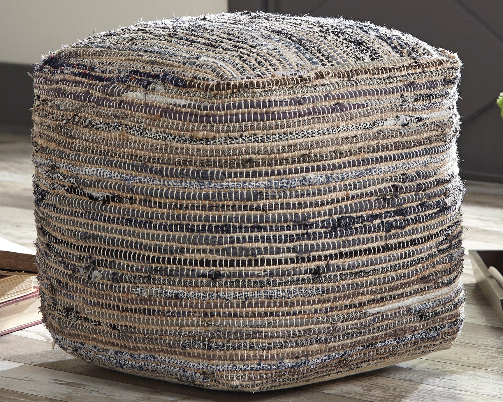 Absalom Pouf - Tampa Furniture Outlet