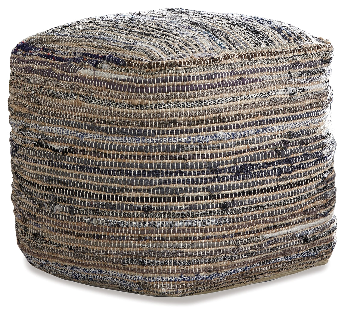 Absalom Pouf - Tampa Furniture Outlet
