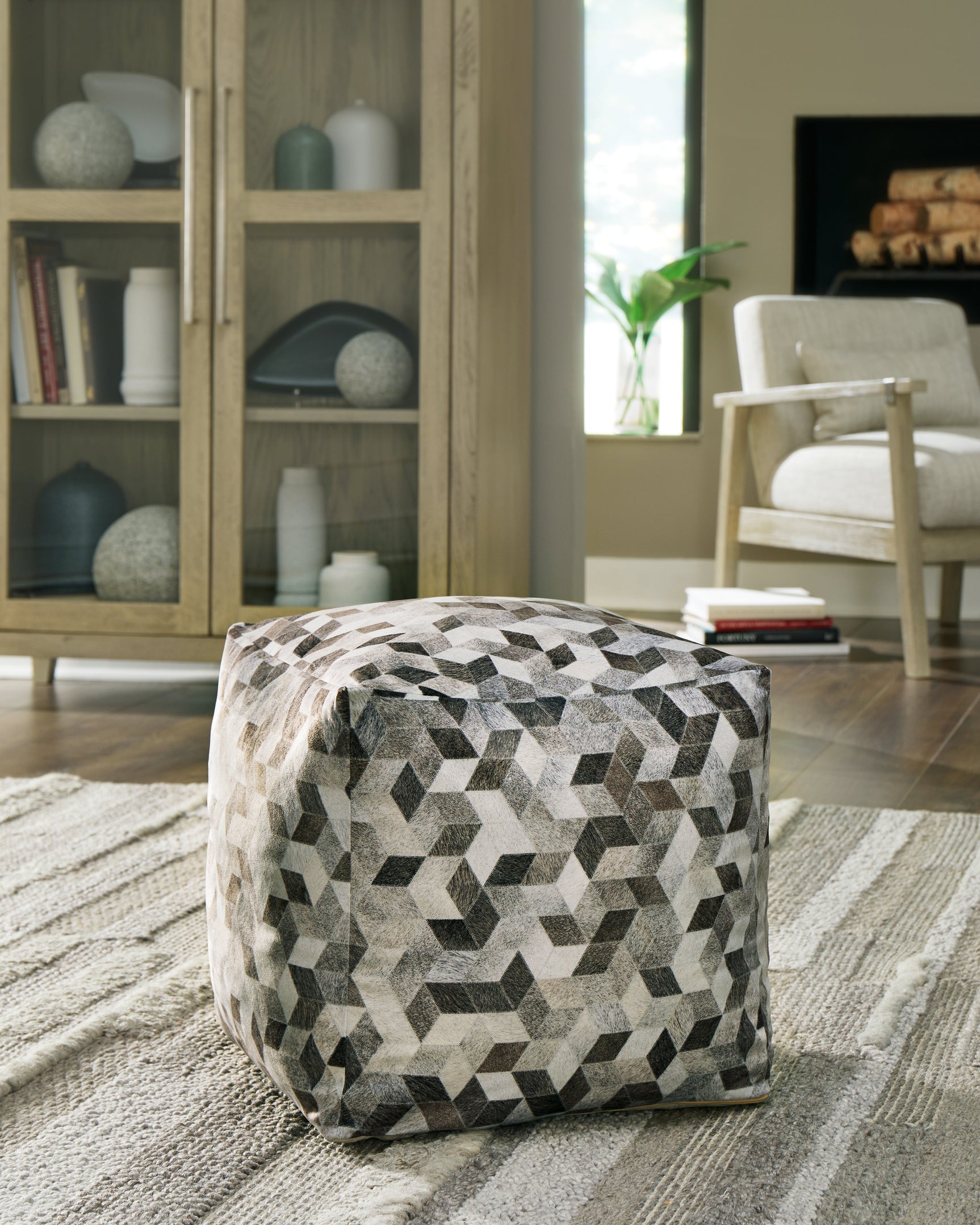 Albermarle Pouf - Tampa Furniture Outlet