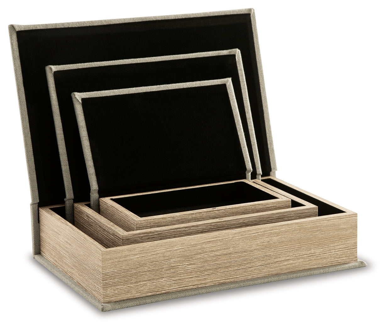 Jolina Box (Set of 3) - Tampa Furniture Outlet