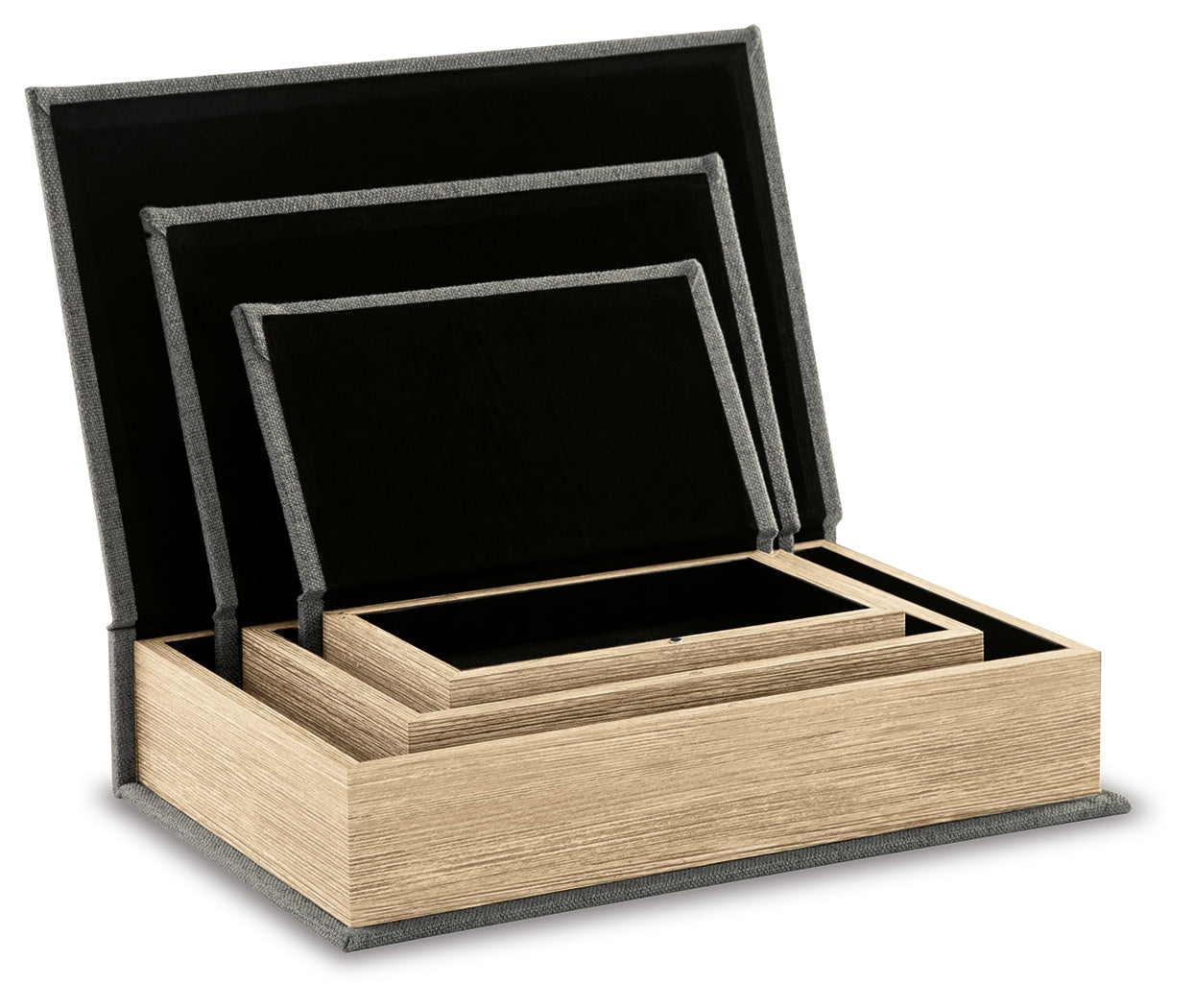 Jolina Box (Set of 3) - Tampa Furniture Outlet