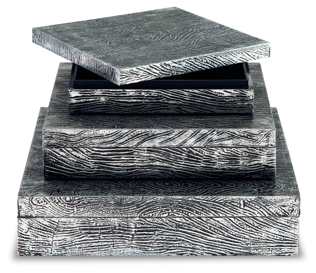 Keldy Box (Set of 3) - Tampa Furniture Outlet