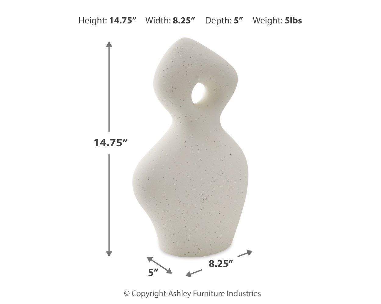 Arthrow Sculpture - Tampa Furniture Outlet