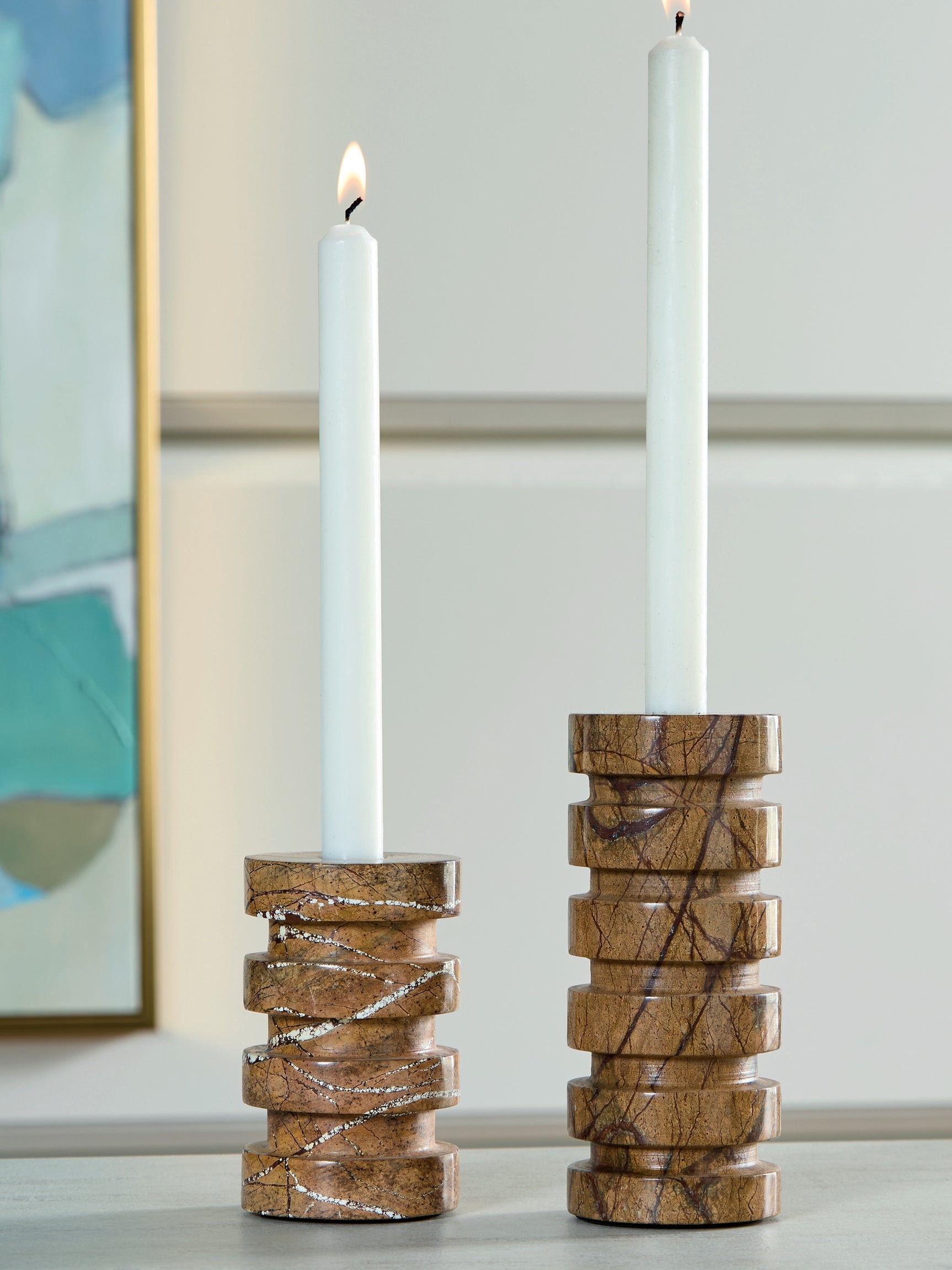 Emsleyfield Candle Holder - Tampa Furniture Outlet