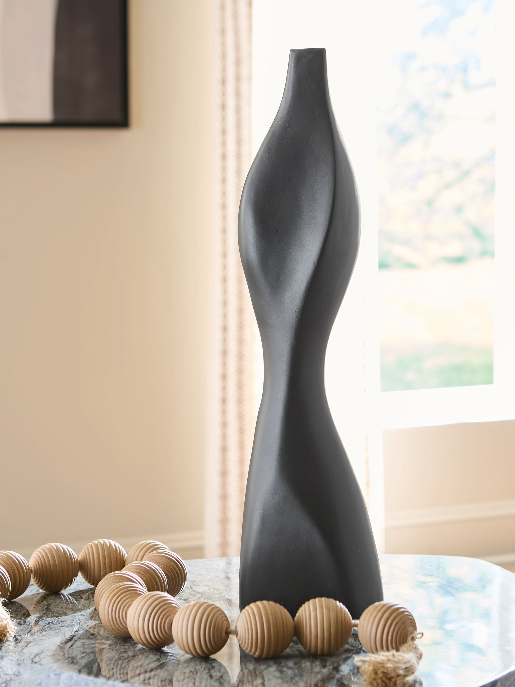 Tampa Furniture Outlet - Ashley Furniture - Judsen Vase - Vase / Black - A2000836