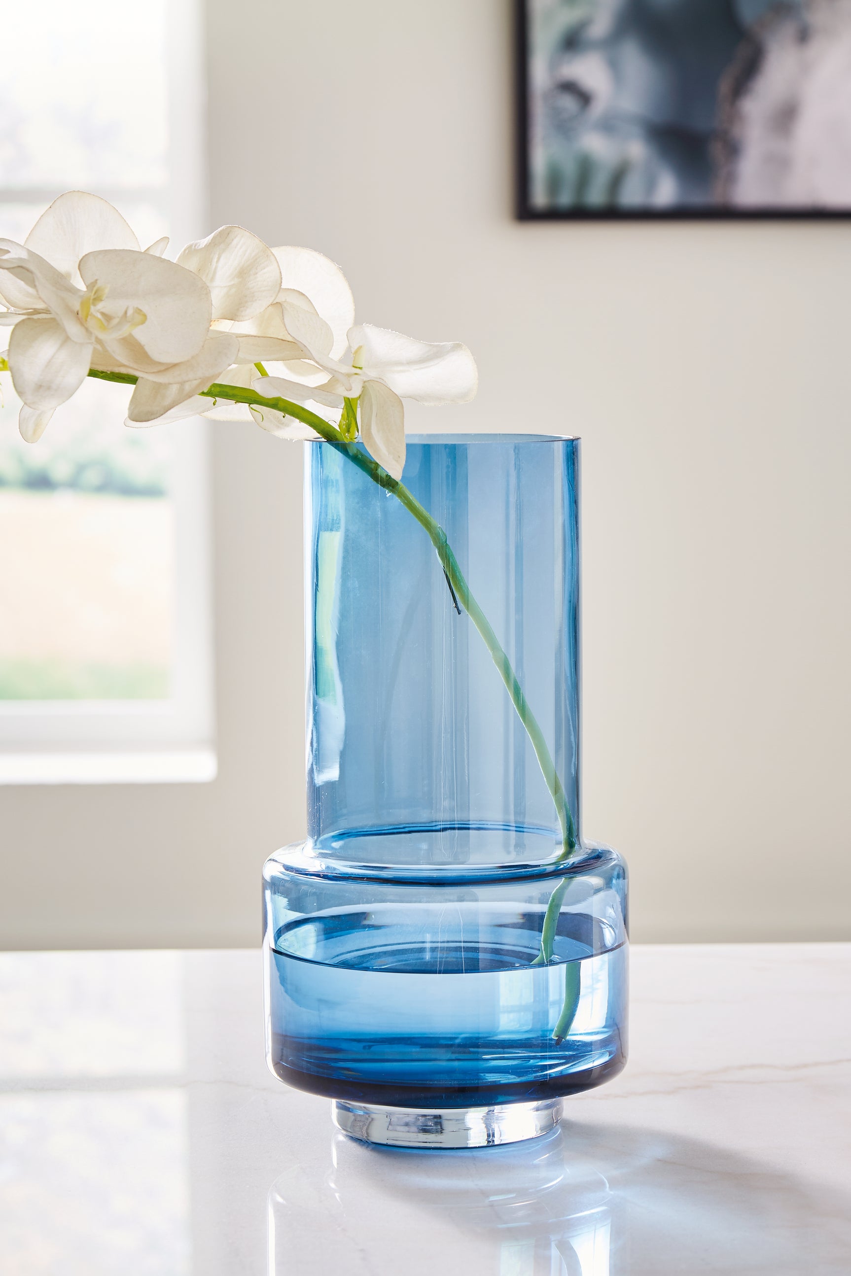 Tampa Furniture Outlet - Ashley Furniture - Bealen Vase - Vase / Dark Blue - A2900013