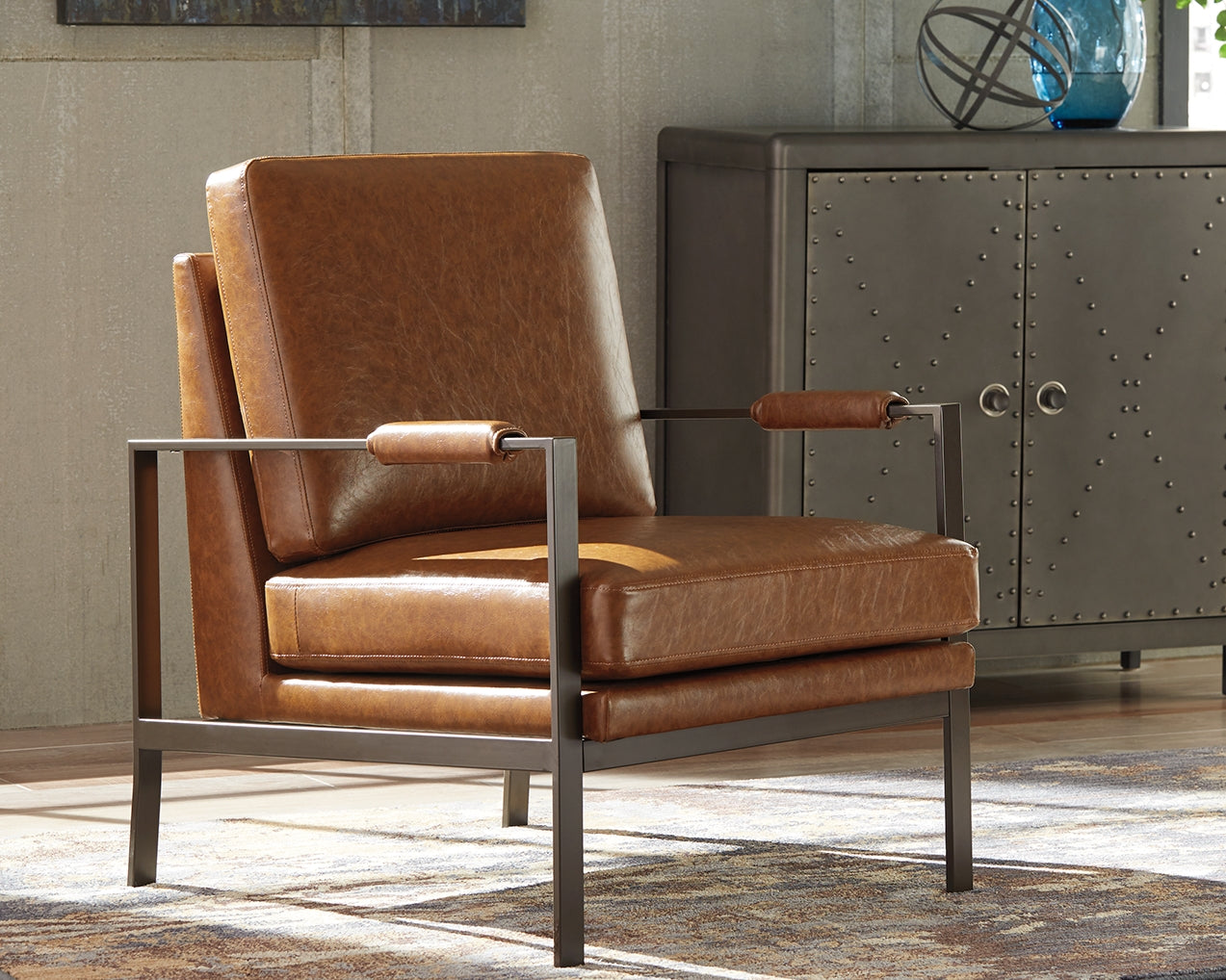 Tampa Furniture Outlet - Ashley Furniture - Peacemaker Accent Chair - Accent Chair / Brown - A3000029