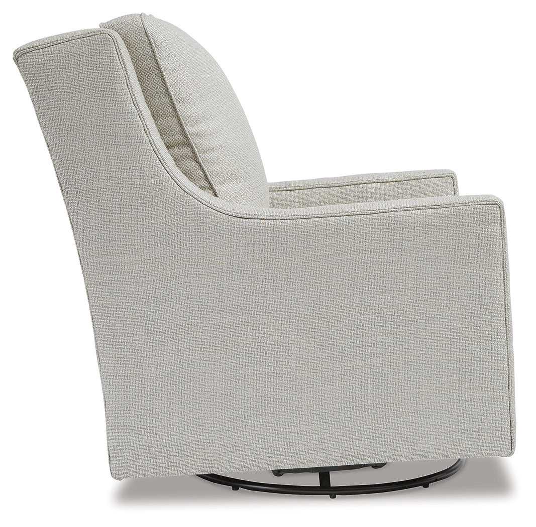 Kambria Swivel Glider Accent Chair - Tampa Furniture Outlet