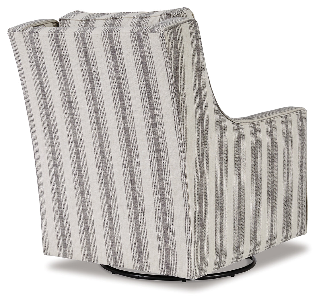Kambria Swivel Glider Accent Chair - Tampa Furniture Outlet