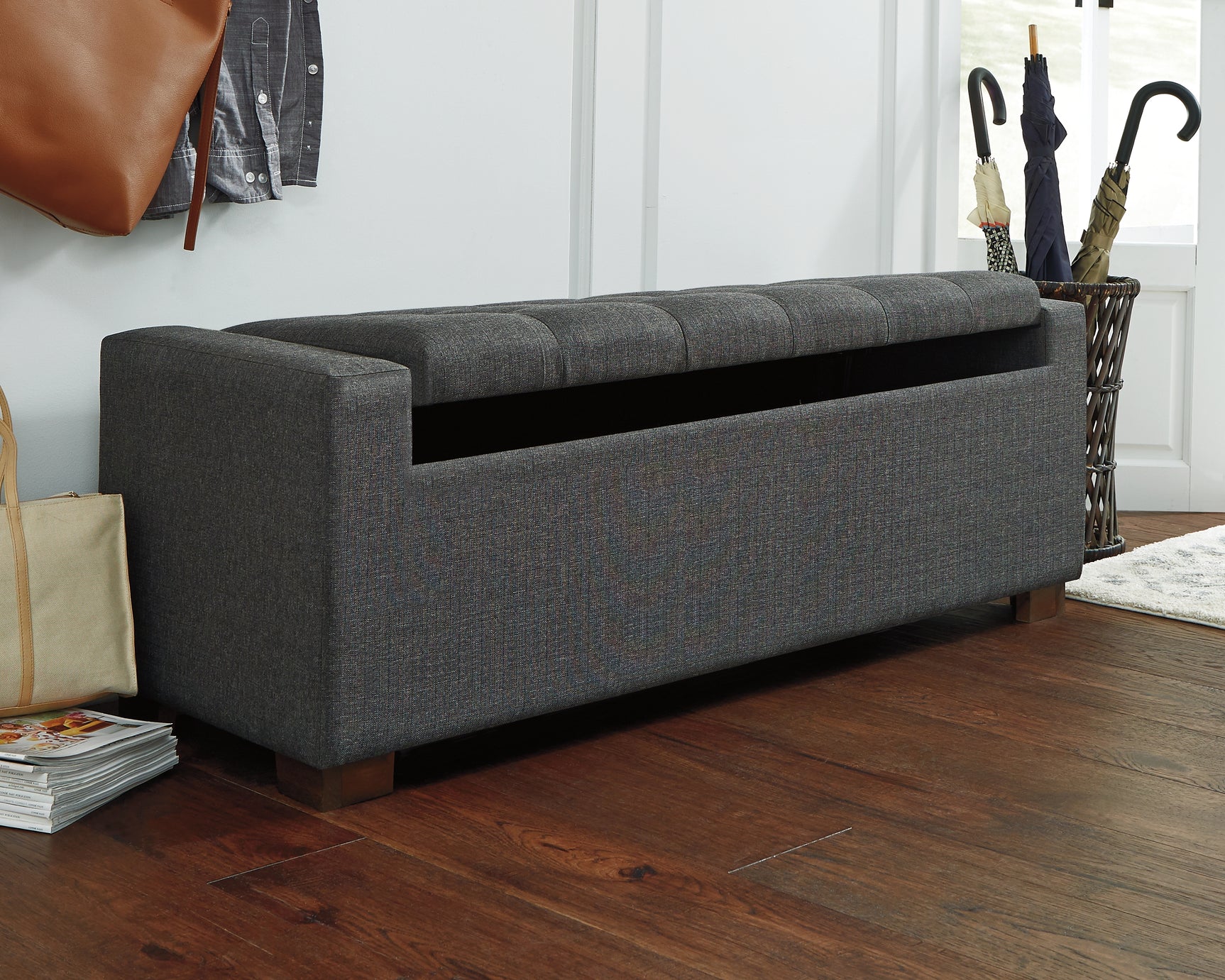 Cortwell Storage Bench - Tampa Furniture Outlet