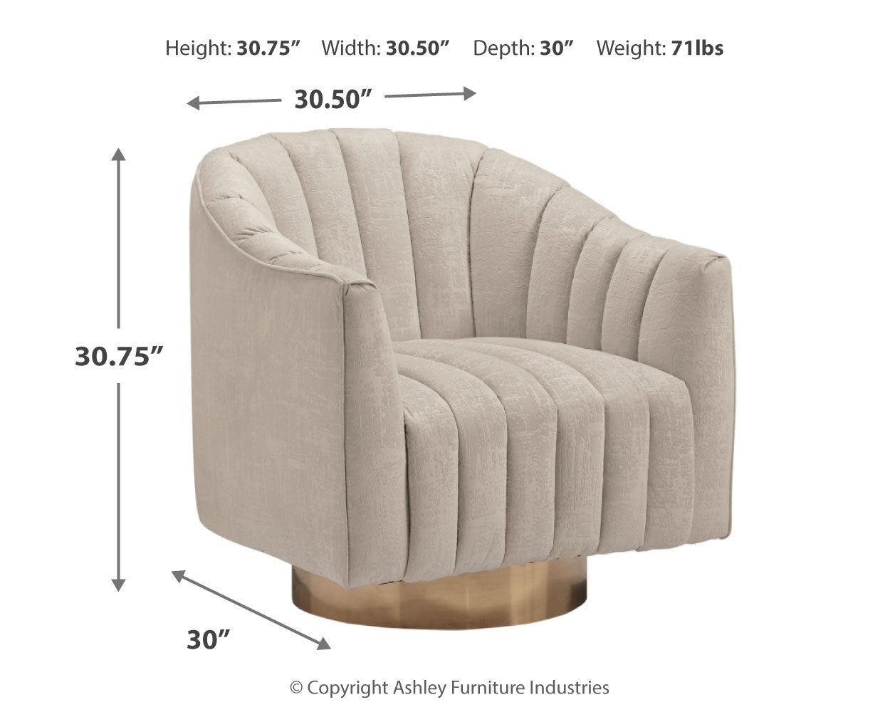 Penzlin Accent Chair - Tampa Furniture Outlet