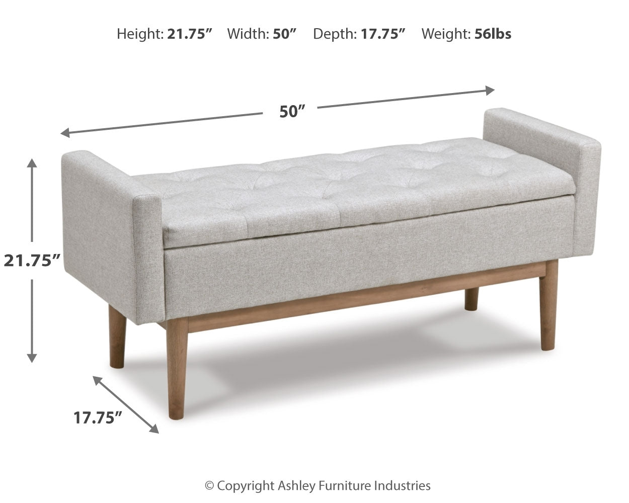Briarson Storage Bench - Tampa Furniture Outlet
