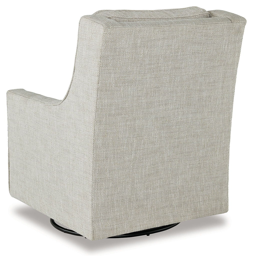 Kambria Swivel Glider Accent Chair - Tampa Furniture Outlet