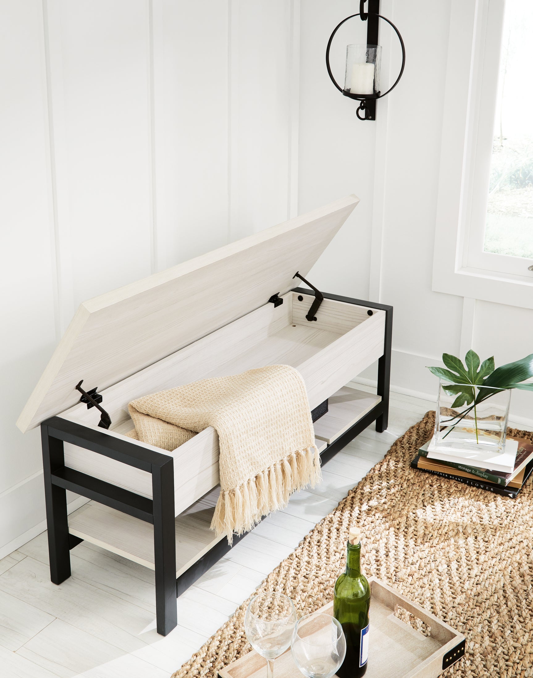 Rhyson Storage Bench - Tampa Furniture Outlet