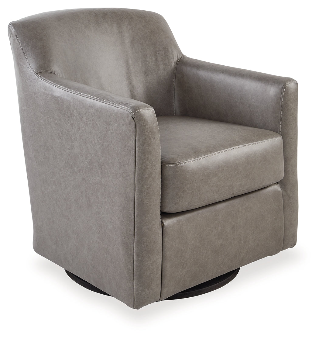 Bradney Swivel Accent Chair - Tampa Furniture Outlet