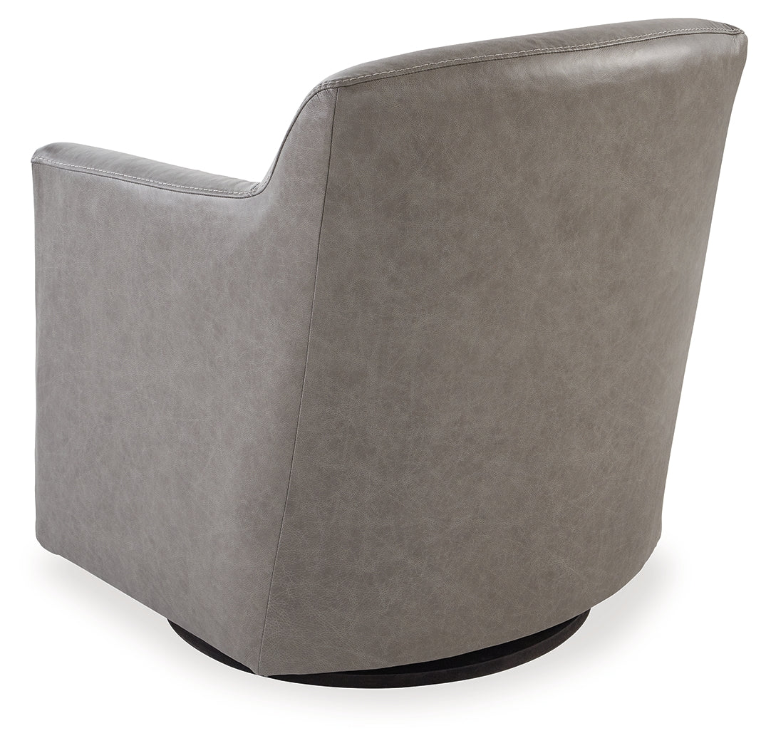 Bradney Swivel Accent Chair - Tampa Furniture Outlet