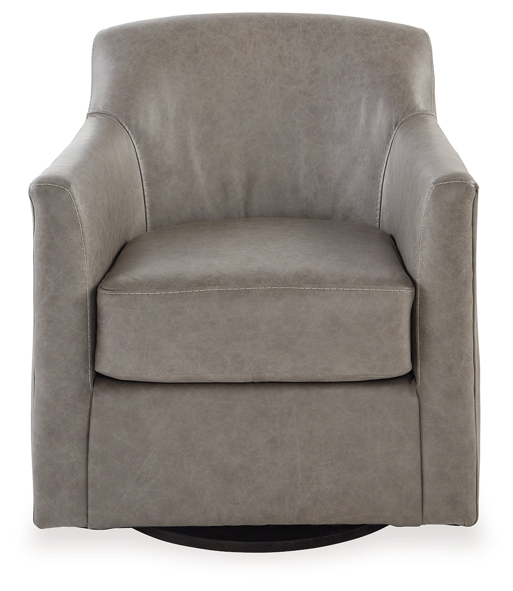 Bradney Swivel Accent Chair - Tampa Furniture Outlet