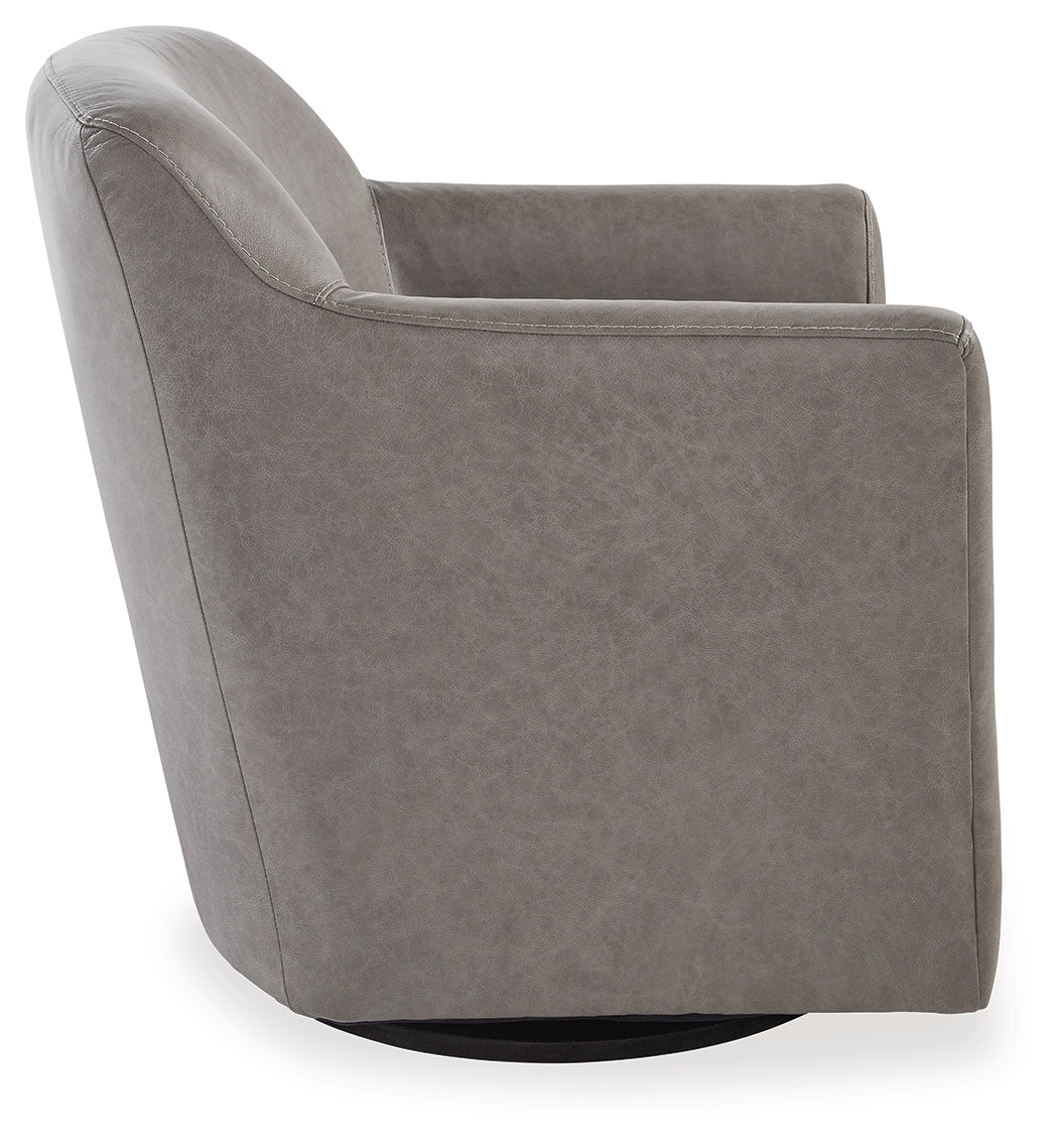 Bradney Swivel Accent Chair - Tampa Furniture Outlet