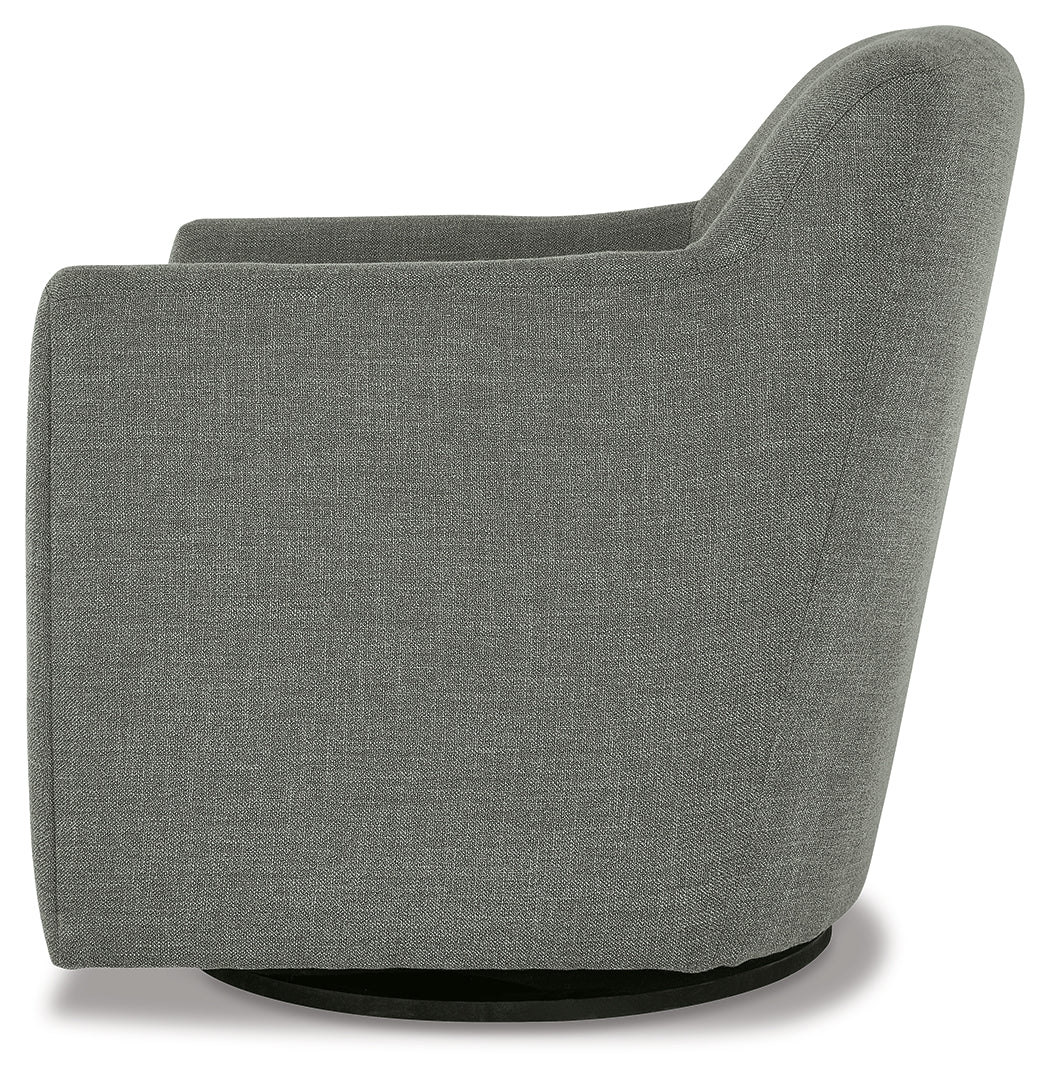 Bradney Swivel Accent Chair - Tampa Furniture Outlet