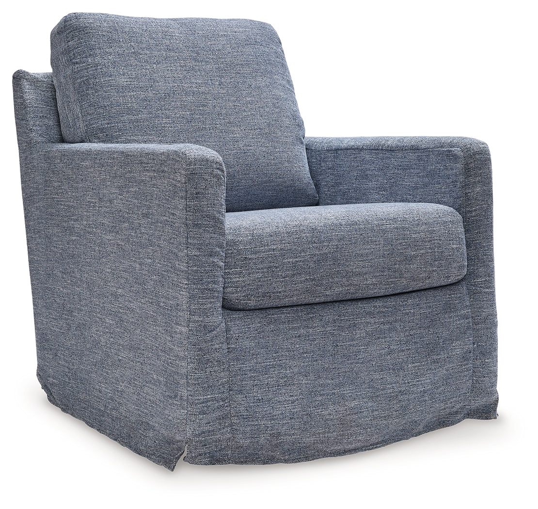 Nenana Next-Gen Nuvella Swivel Glider Accent Chair - Tampa Furniture Outlet