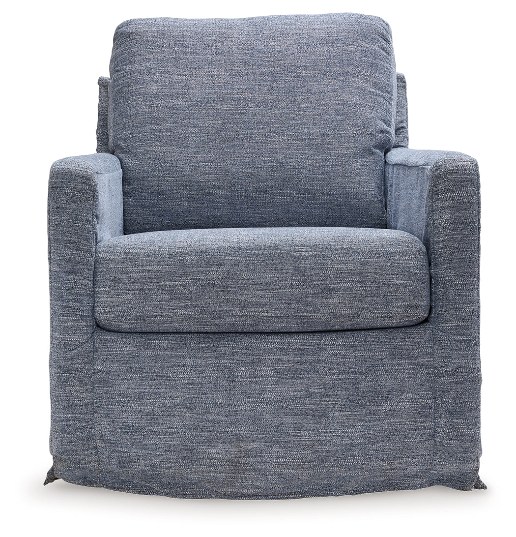 Nenana Next-Gen Nuvella Swivel Glider Accent Chair - Tampa Furniture Outlet