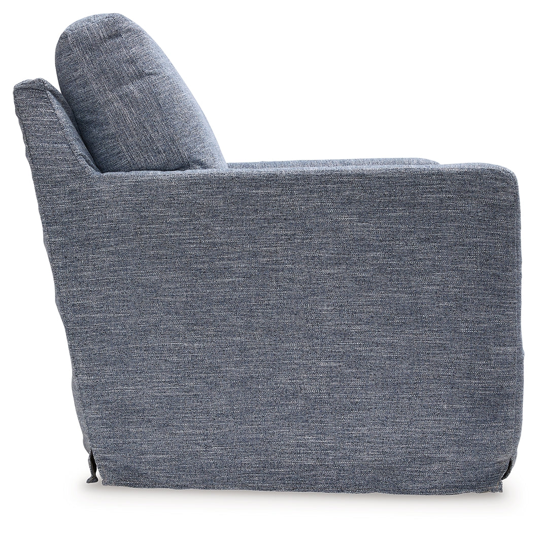 Nenana Next-Gen Nuvella Swivel Glider Accent Chair - Tampa Furniture Outlet