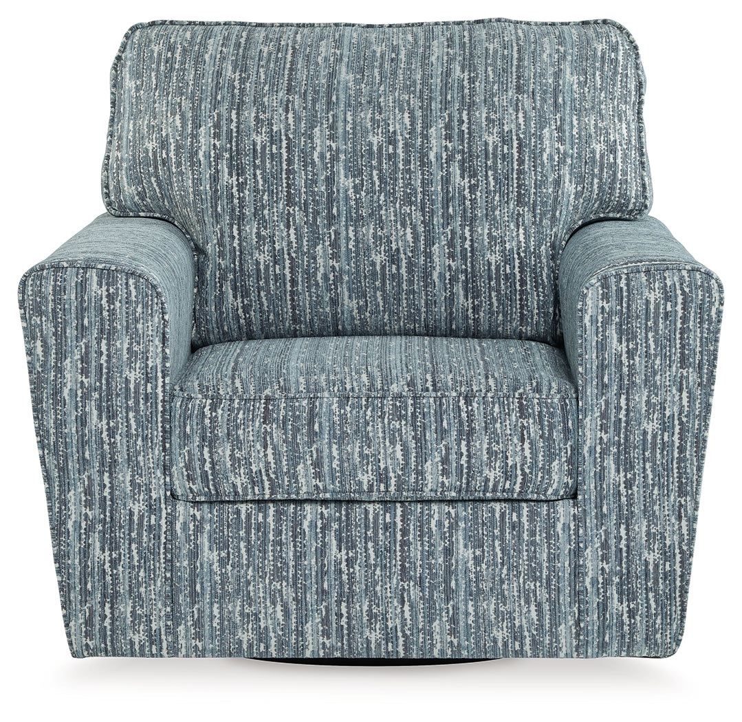 Aterburm Swivel Accent Chair - Tampa Furniture Outlet