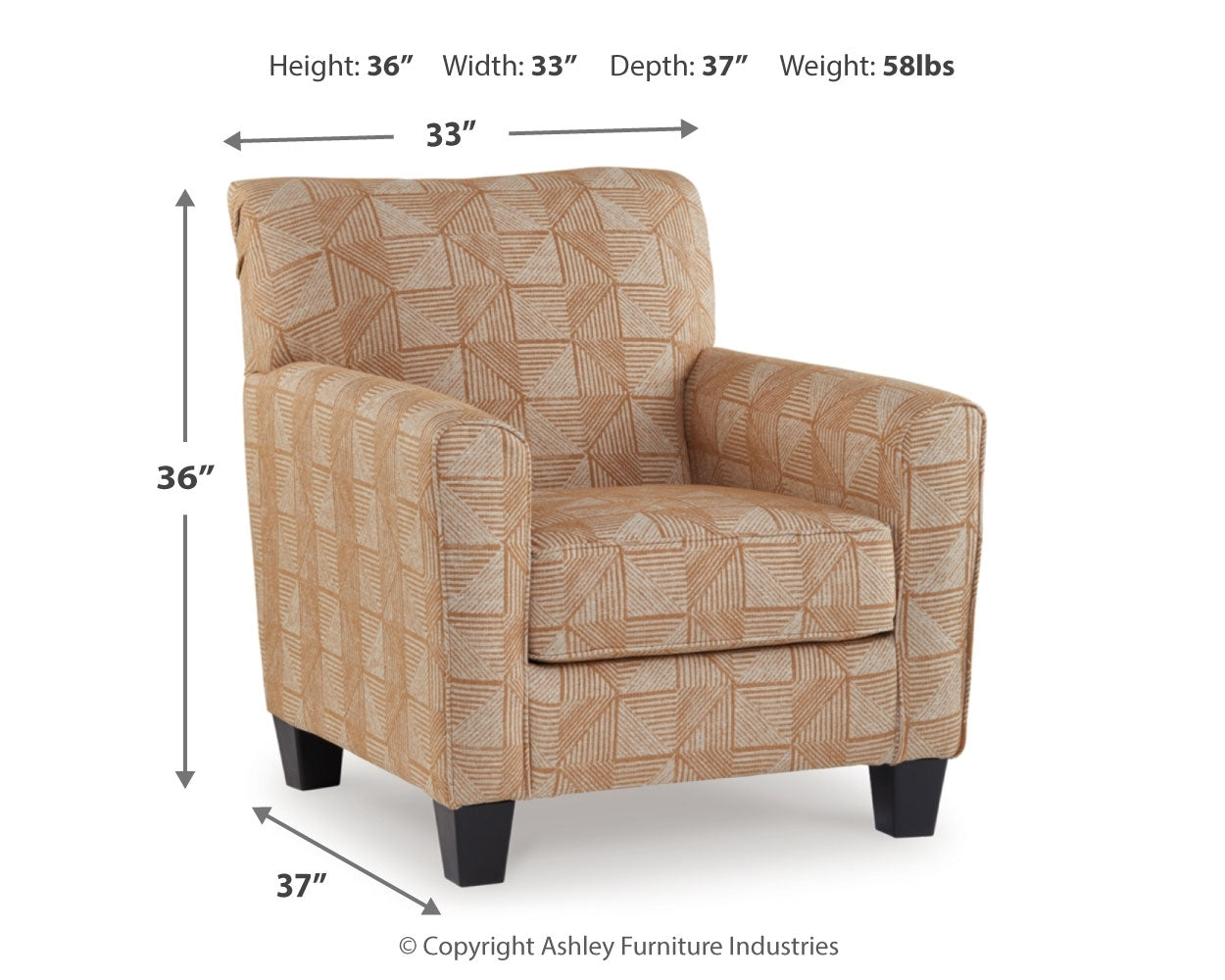 Hayesdale Accent Chair - Tampa Furniture Outlet