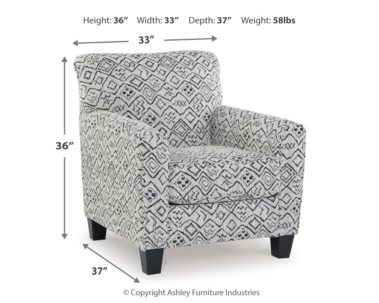 Hayesdale Accent Chair - Tampa Furniture Outlet