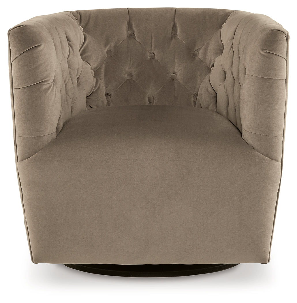 Hayesler Swivel Accent Chair - Tampa Furniture Outlet