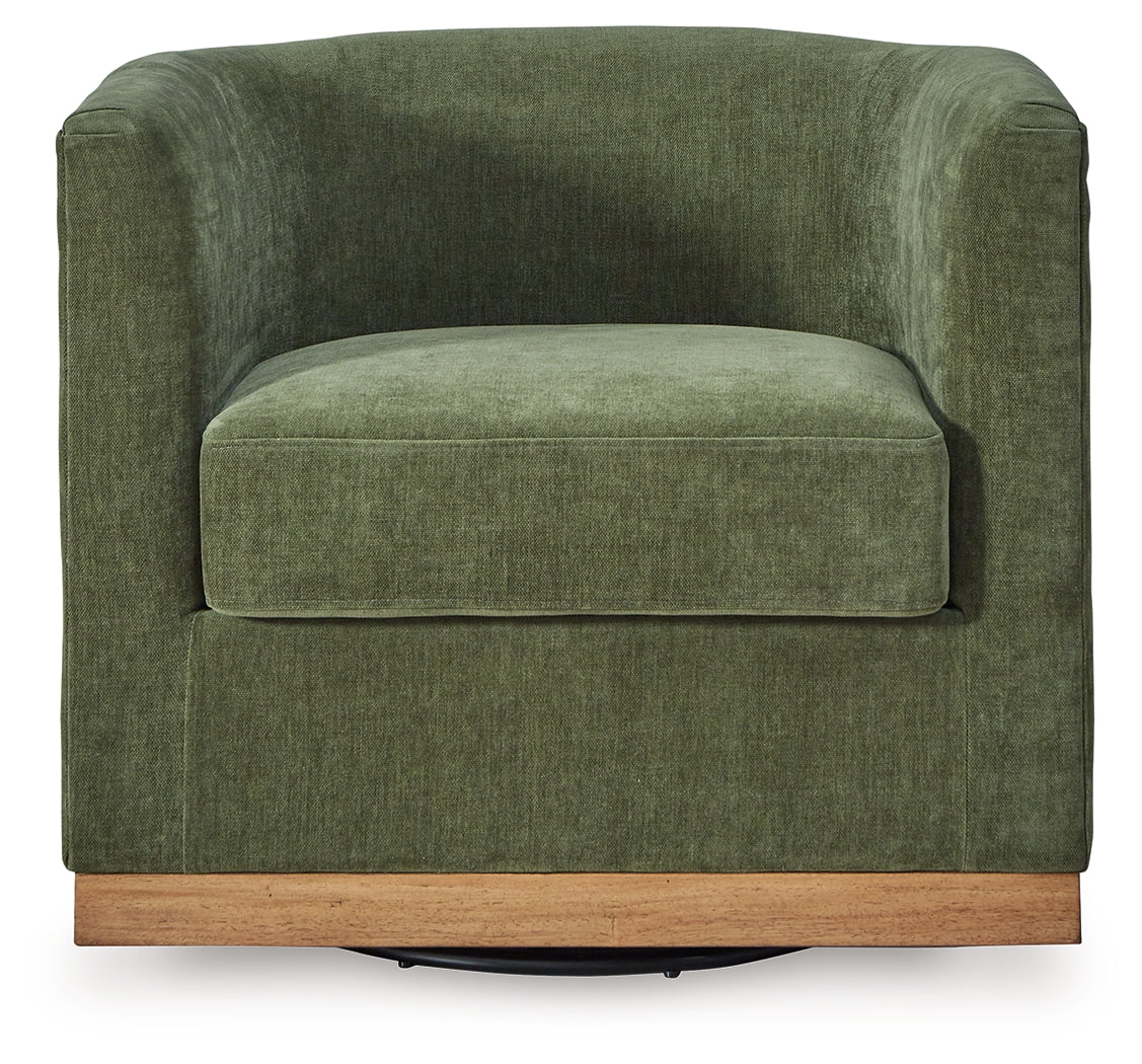Jersonlow Swivel Accent Chair - Tampa Furniture Outlet