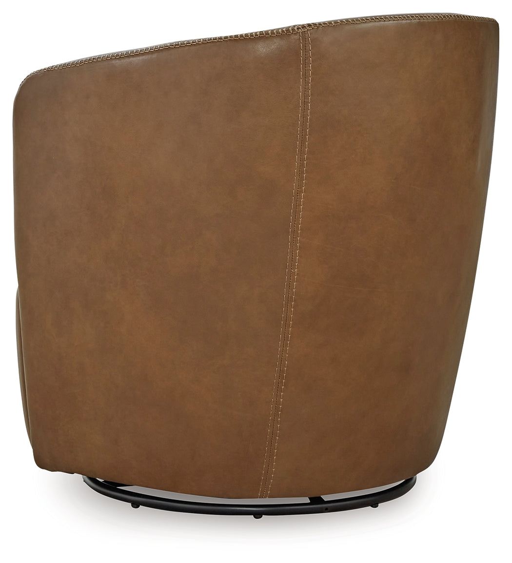 Kierreys Swivel Accent Chair - Tampa Furniture Outlet