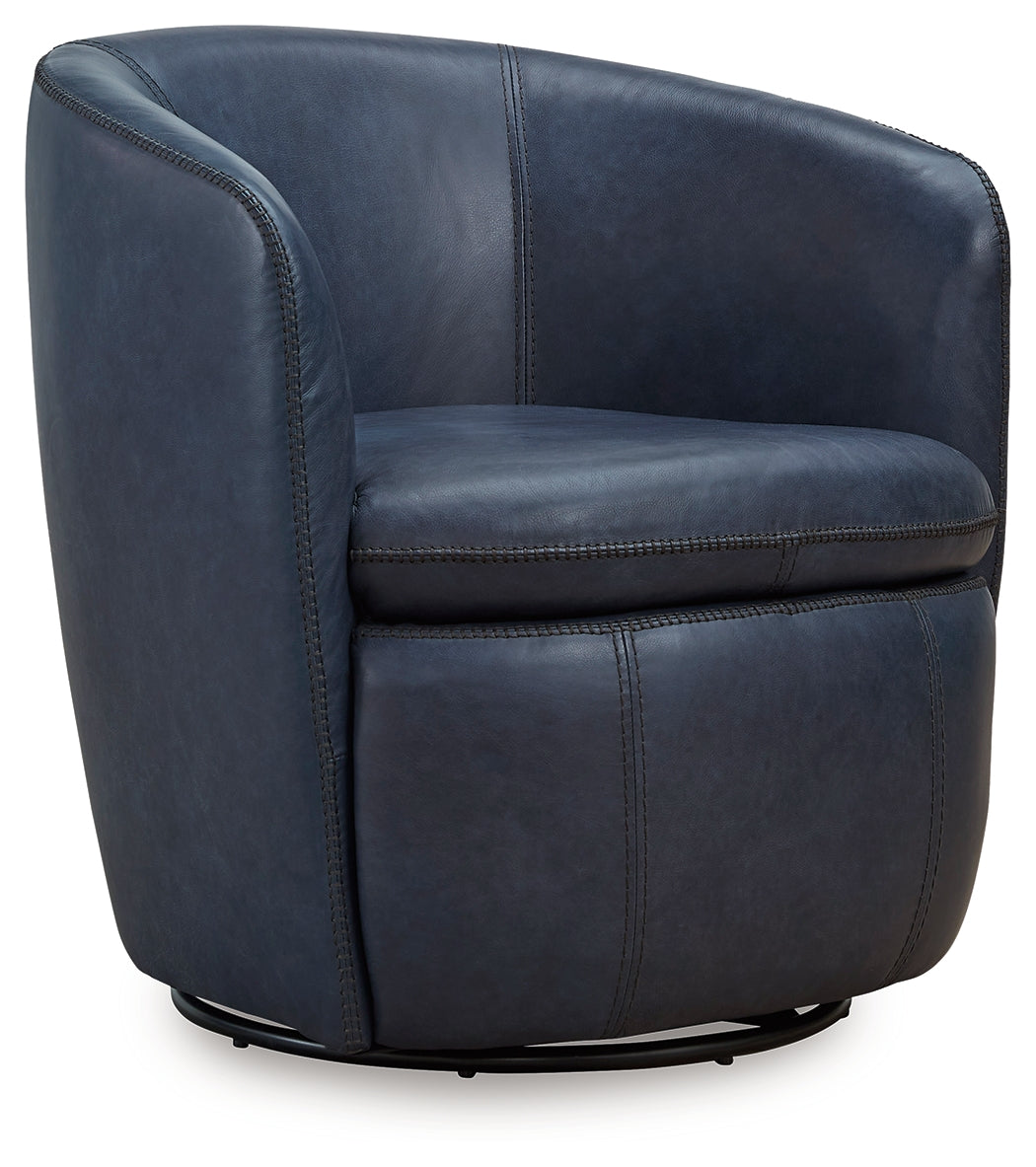 Kierreys Swivel Accent Chair - Tampa Furniture Outlet