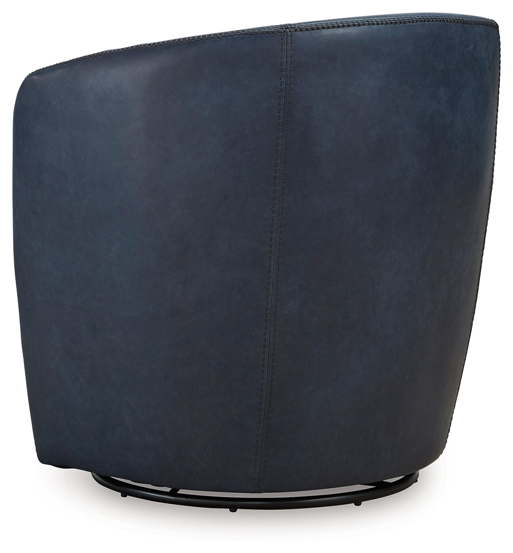 Kierreys Swivel Accent Chair - Tampa Furniture Outlet