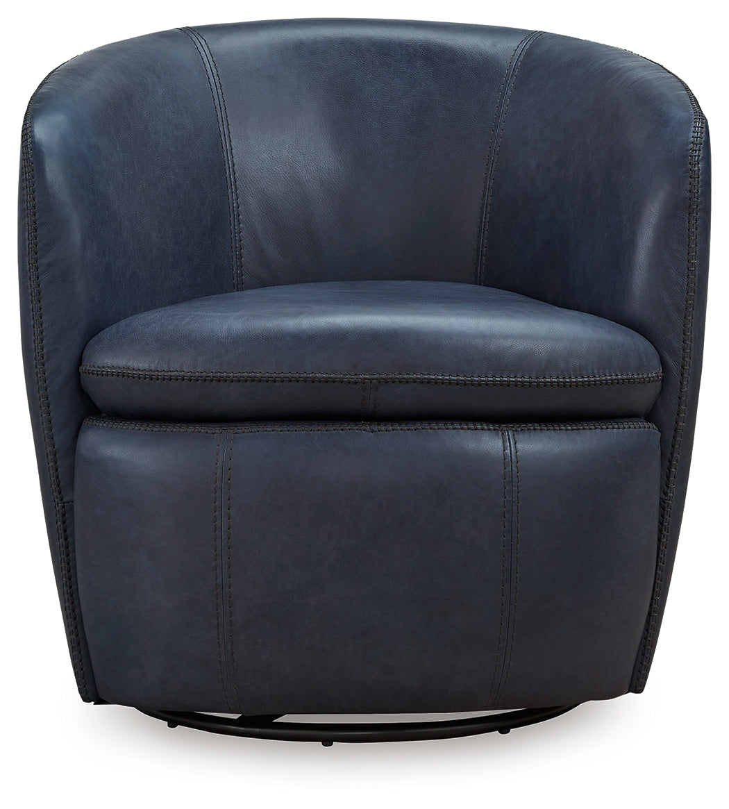 Kierreys Swivel Accent Chair - Tampa Furniture Outlet