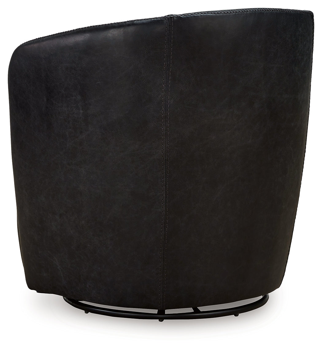Kierreys Swivel Accent Chair - Tampa Furniture Outlet