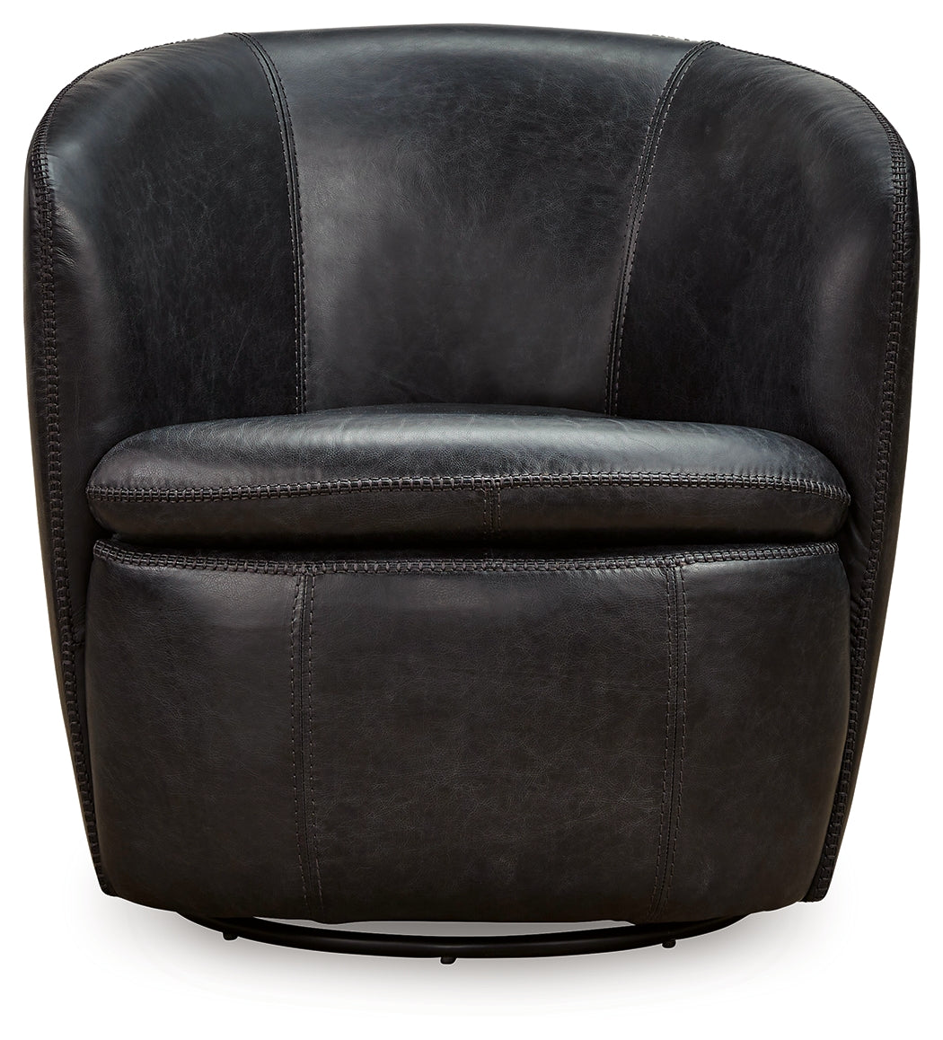 Kierreys Swivel Accent Chair - Tampa Furniture Outlet