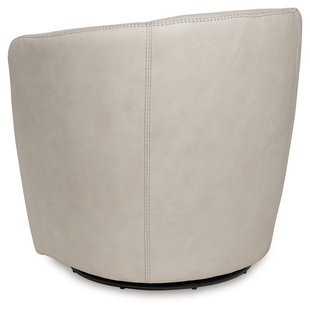 Kierreys Swivel Accent Chair - Tampa Furniture Outlet
