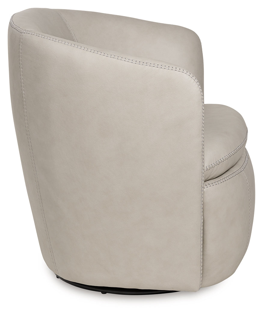 Kierreys Swivel Accent Chair - Tampa Furniture Outlet