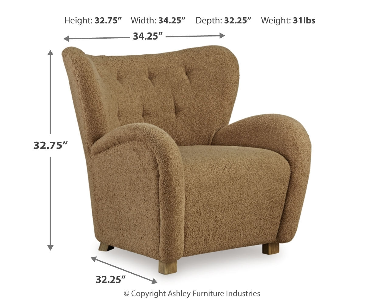 Larbell Accent Chair - Tampa Furniture Outlet