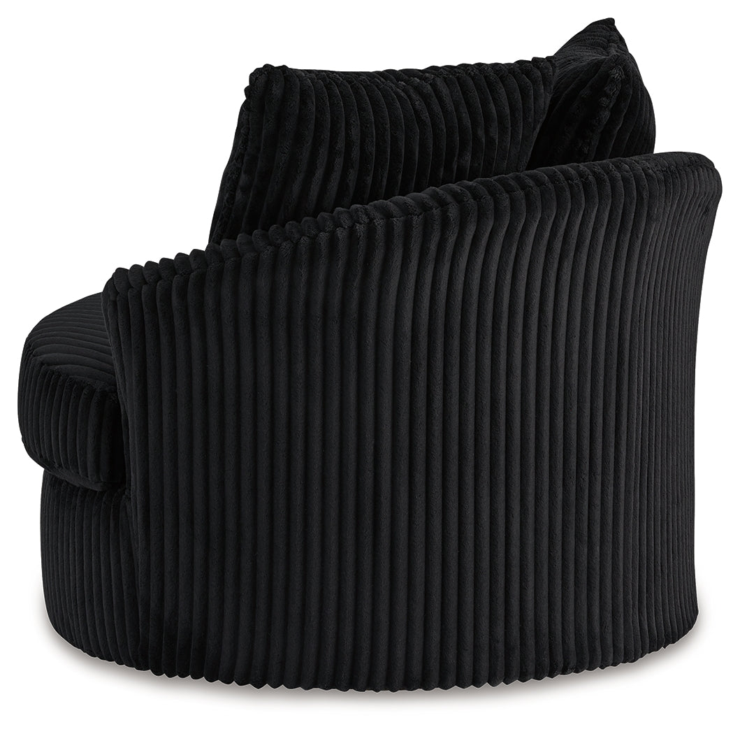 Gramwell Swivel Accent Chair - Tampa Furniture Outlet