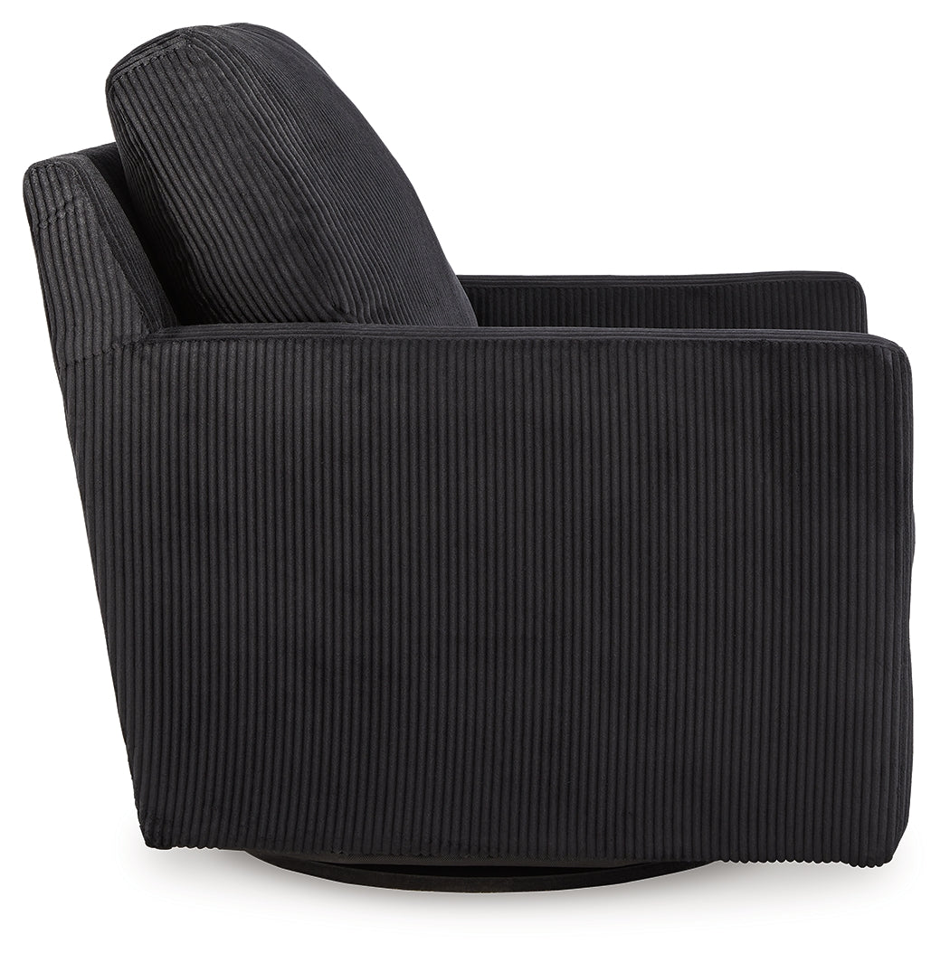 Icaman Swivel Accent Chair - Tampa Furniture Outlet