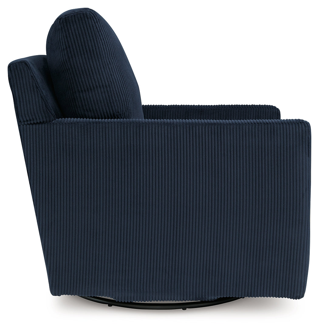 Icaman Swivel Accent Chair - Tampa Furniture Outlet