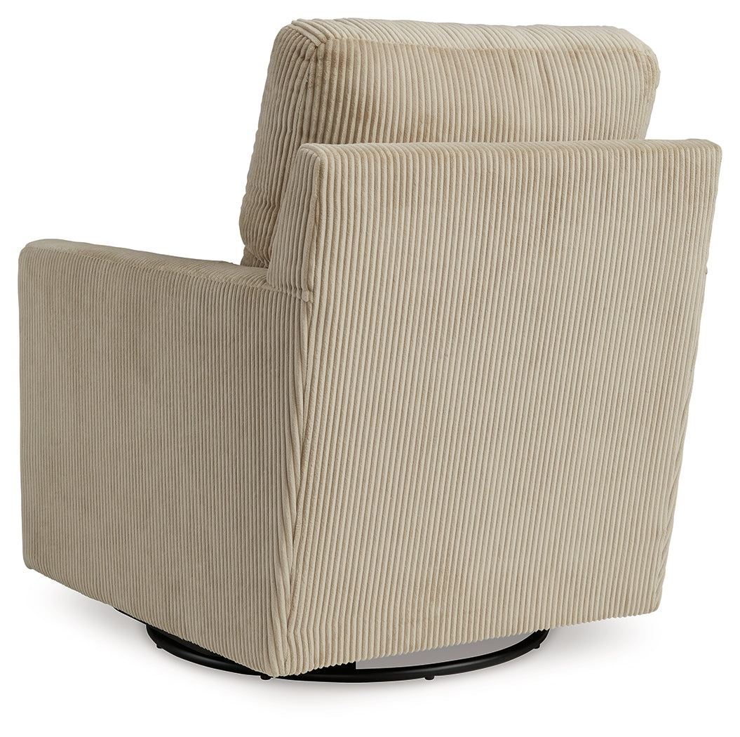 Icaman Swivel Accent Chair - Tampa Furniture Outlet